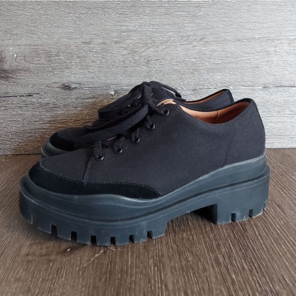 Vionic Black Chunky Sole Sneakers - Picture 4 of 10